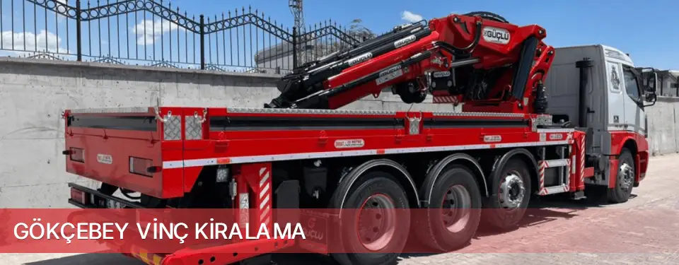 Gökçebey İlçemi Vinç Kiralama